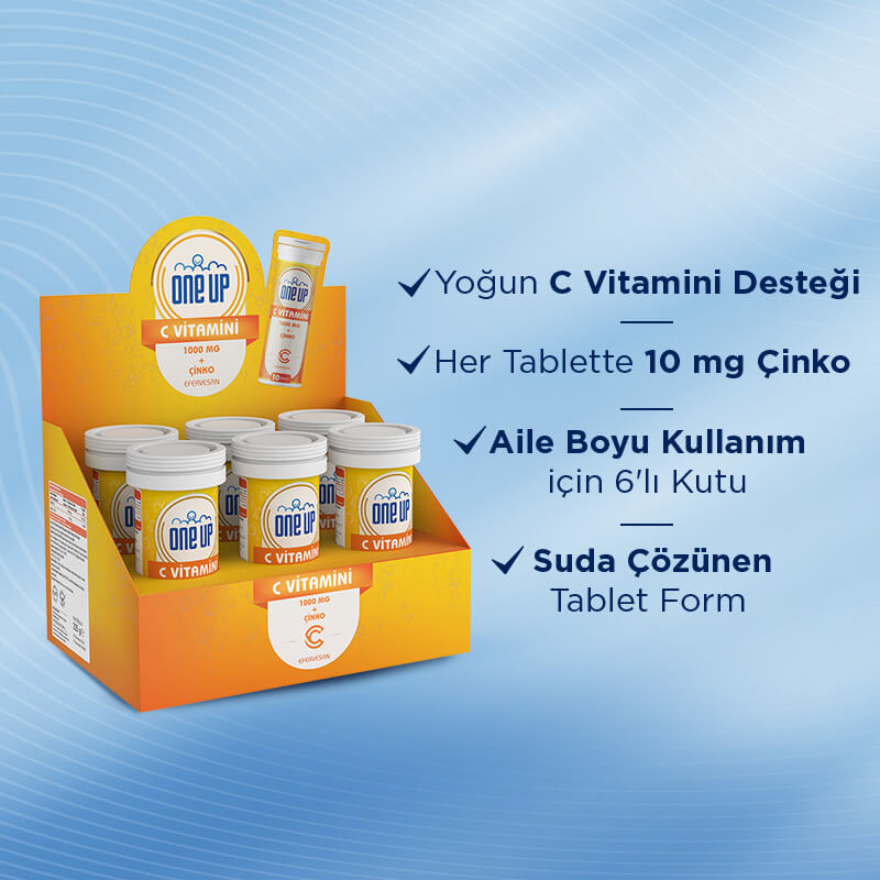 One Up C Vitamini + Çinko