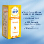 One Up D3 Vitamini 1000 IU 20 ml Damla