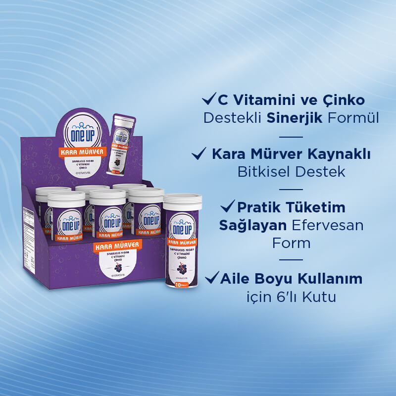 One Up Sambucus Nigra + C Vitamini + Çinko